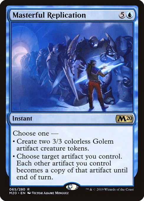 Masterful Replication (65) [Core Set 2020]
