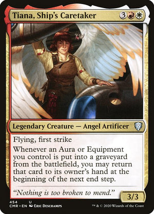 Tiana, Ship's Caretaker (454) [Commander Legends]