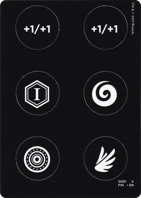 Punch Card Token (0001 // 0002) (1 // 2) [Final Fantasy]