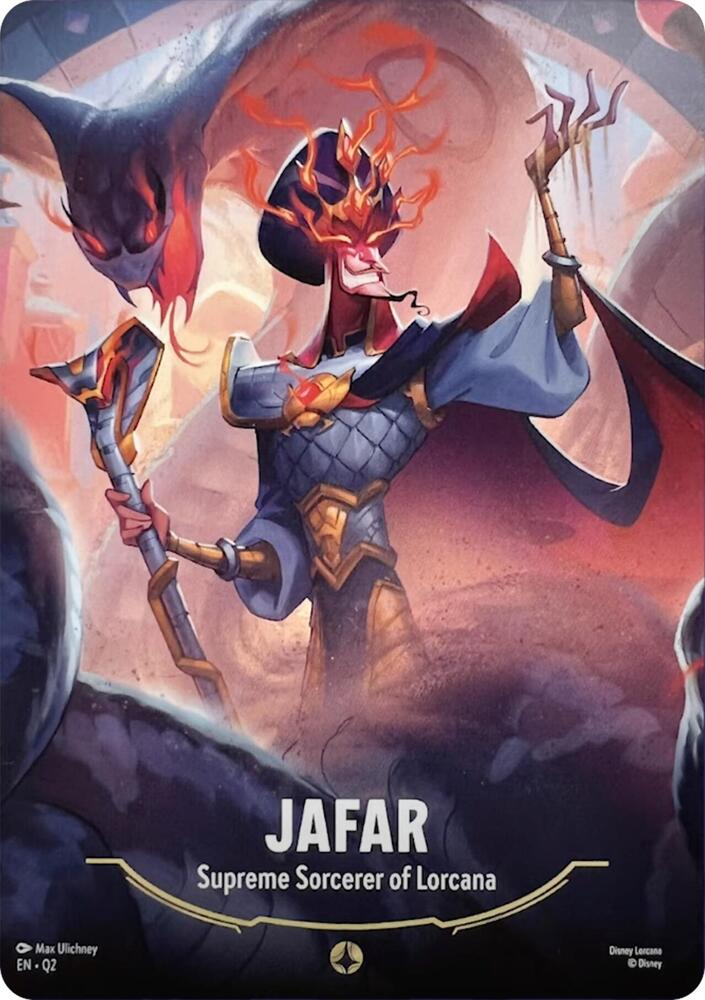Jafar - Supreme Sorcerer of Lorcana (Oversized) [Illumineer's Quest: Palace Heist]
