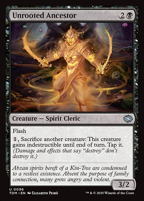 Unrooted Ancestor (96) [Tarkir: Dragonstorm]