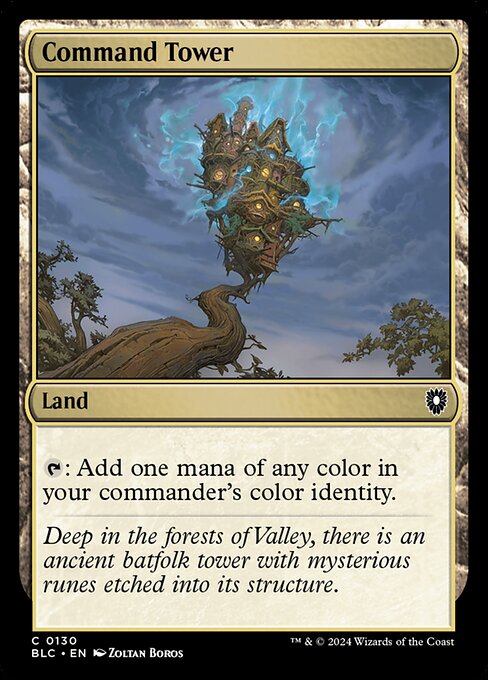 Command Tower (130) [Bloomburrow Commander]