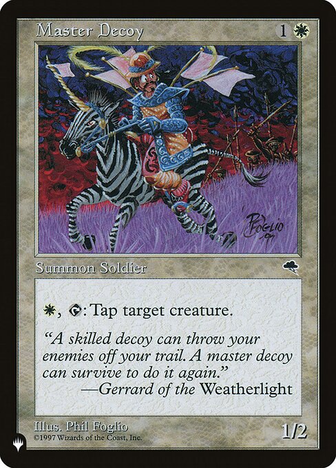 Master Decoy (TMP-29) [The List]