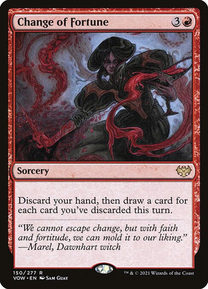 Change of Fortune (150) [Innistrad: Crimson Vow]