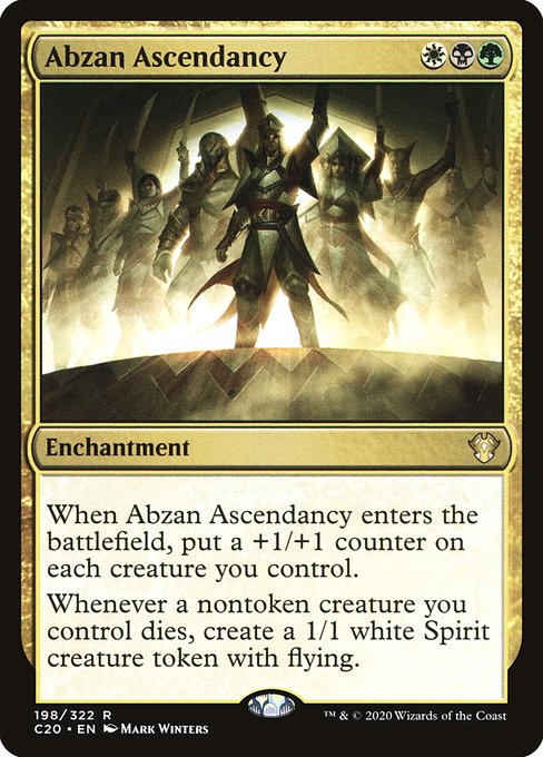 Abzan Ascendancy (198) [Commander 2020]