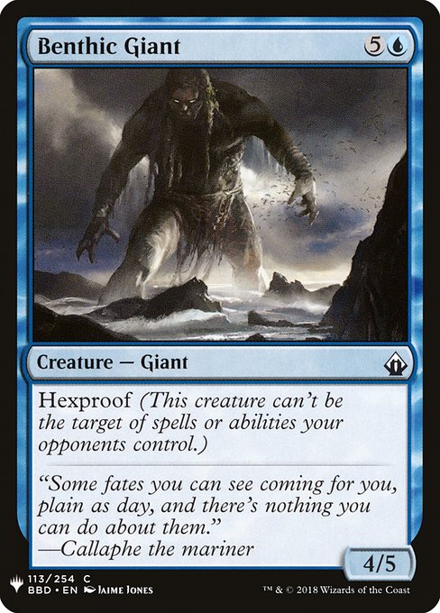 Benthic Giant (BBD-113) [The List]