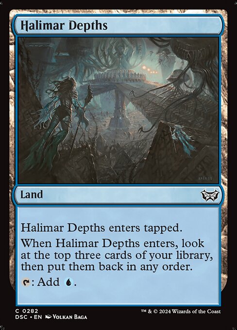 Halimar Depths (282) [Duskmourn: House of Horror Commander]