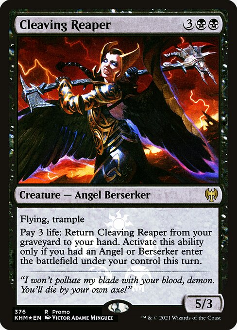 Cleaving Reaper (376★) [Kaldheim Promos]