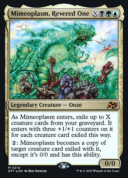 Mimeoplasm, Revered One (214s) [Aetherdrift Promos]