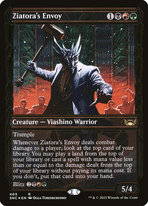 Ziatora's Envoy (405) [Streets of New Capenna] [Showcase]
