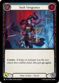 Seek Vengeance (Blue) (ASR022) [Armory Deck: Ira]