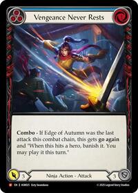Vengeance Never Rests (ASR025) [Armory Deck: Ira]