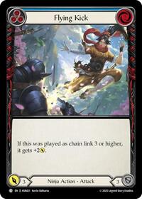 Flying Kick (Blue) (ASR021) [Armory Deck: Ira]