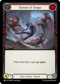 Torrent of Tempo (Red) (ASR015) [Armory Deck: Ira]