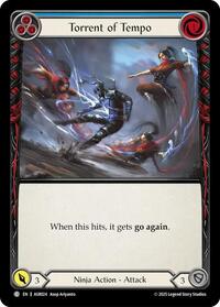Torrent of Tempo (Blue) (ASR024) [Armory Deck: Ira]