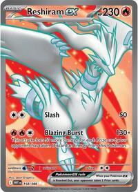Reshiram ex - 158/086 (158/086) [SV: White Flare]