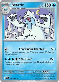 Beartic (026/086) [SV: Black Bolt]