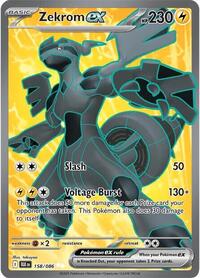 Zekrom ex - 158/086 (158/086) [SV: Black Bolt]