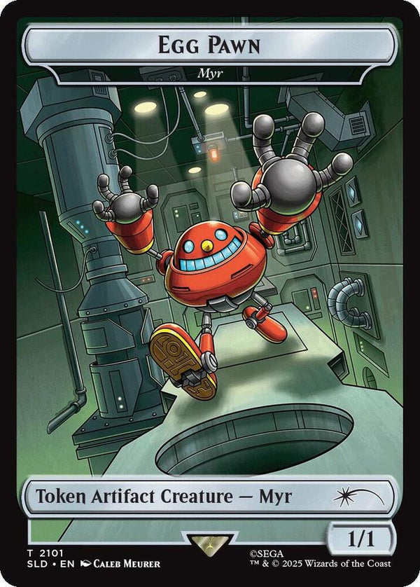Egg Pawn - Myr Token (2101) [Secret Lair Drop]