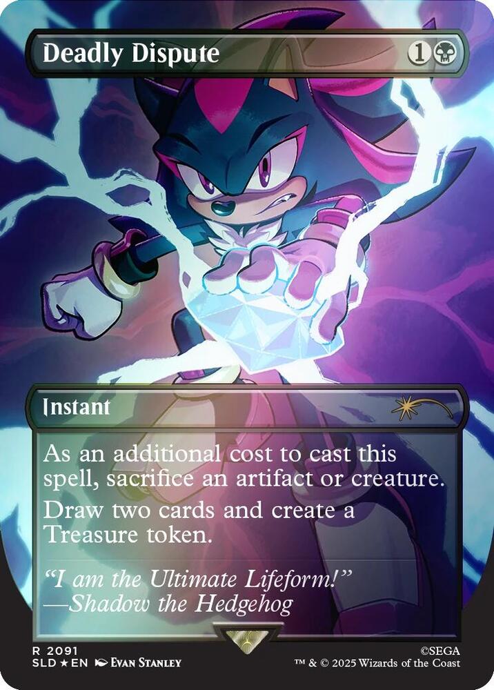 Deadly Dispute (2091) (Rainbow Foil) [Secret Lair Drop]