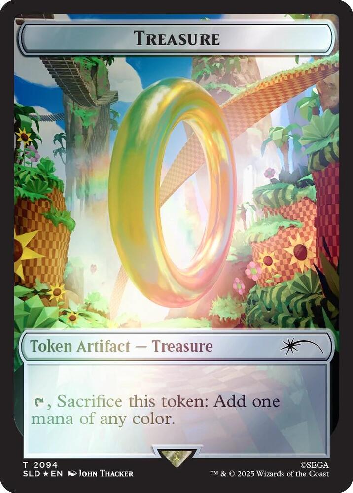 Treasure Token (2094) (Rainbow Foil) [Secret Lair Drop]