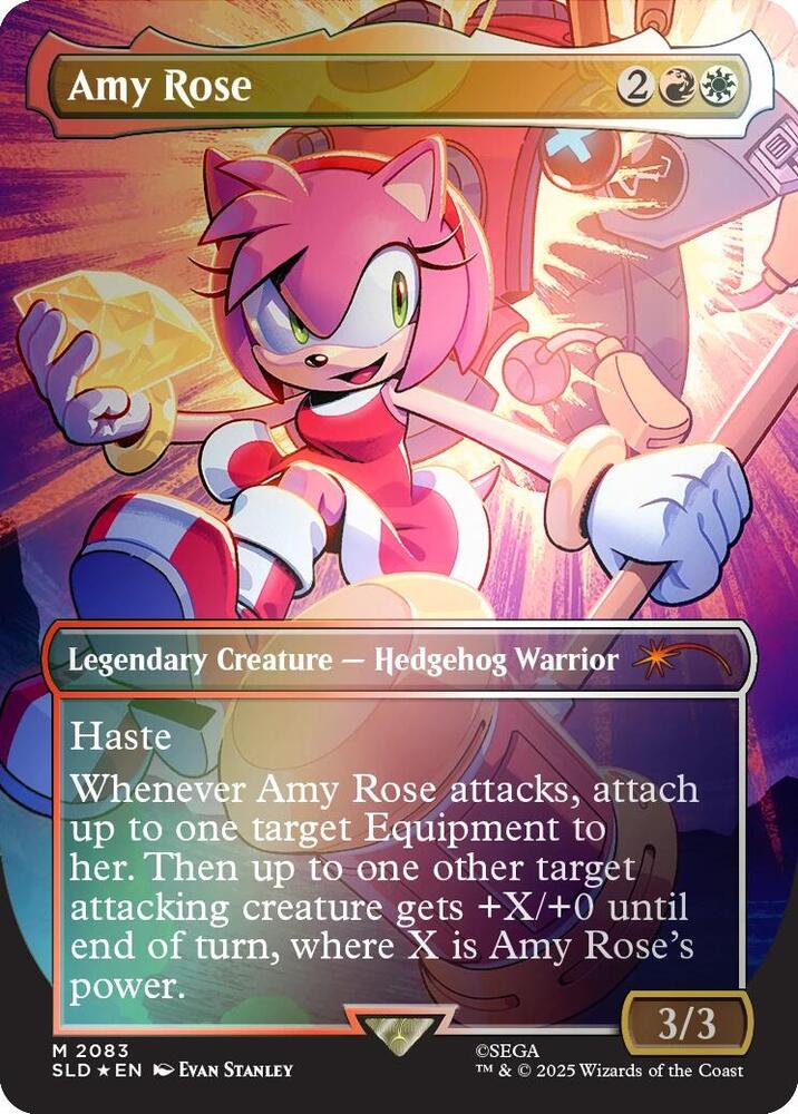 Amy Rose (Rainbow Foil) (2083) [Secret Lair Drop]