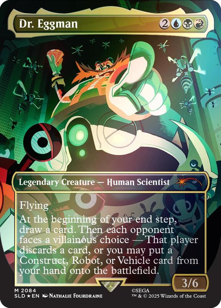 Dr. Eggman (Rainbow Foil) (2084) [Secret Lair Drop]