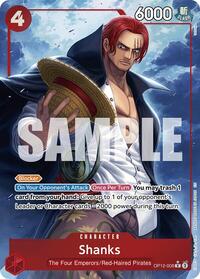 Shanks (008) (Alternate Art) (OP12-008) [Legacy of the Master]