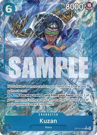 Kuzan (043) (Alternate Art) (OP12-043) [Legacy of the Master]