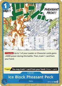 Ice Block Pheasant Peck (OP12-057) [Legacy of the Master]