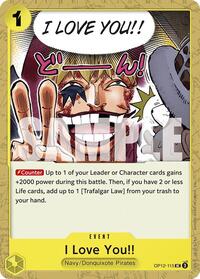 I Love You!! (OP12-115) [Legacy of the Master]