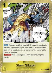 Slam Gibson (OP12-117) [Legacy of the Master]