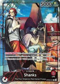 Shanks (2025 PSA Magazine Promo) (OP09-001) [One Piece Promotion Cards]