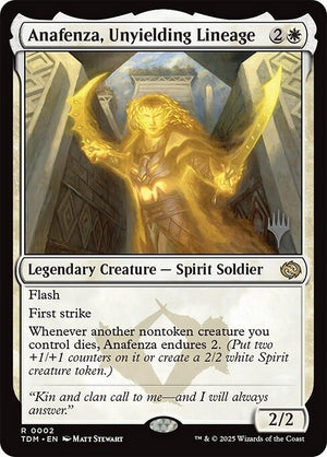Anafenza, Unyielding Lineage (2p) [Tarkir: Dragonstorm Promos]