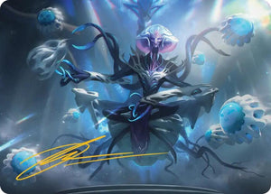 Mm'menon, the Right Hand Art Card (Gold-Stamped Signature) (8) [Edge of Eternities Art Series]