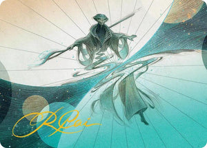 Weftwalking Art Card (Gold-Stamped Signature) (10) [Edge of Eternities Art Series]