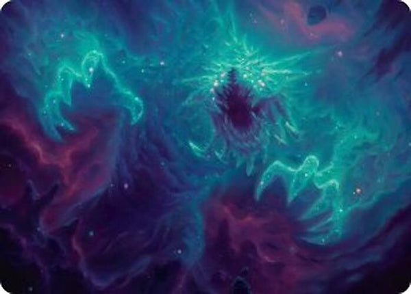 Cosmogoyf Art Card (24) [Edge of Eternities Art Series]