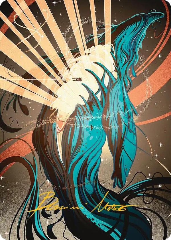 Swarmyard Art Card (Gold-Stamped Signature) (54) [Edge of Eternities Art Series]