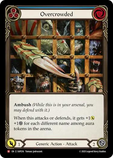 Overcrowded (SUP216) [Super Slam]