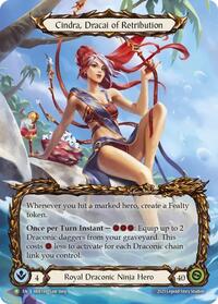 Cindra, Dracai of Retribution - HER144 (HER144) [Flesh and Blood Promo Cards]
