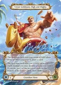 Victor Goldmane, High and Mighty - HER145 (HER145) [Flesh and Blood Promo Cards]