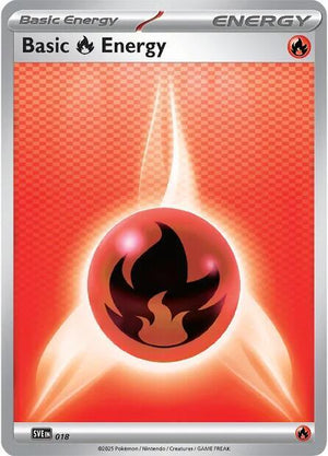 Basic Fire Energy - 018 [SVE: Scarlet & Violet Energies]