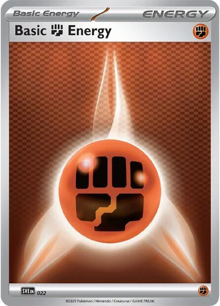 Basic Fighting Energy - 022 [SVE: Scarlet & Violet Energies]