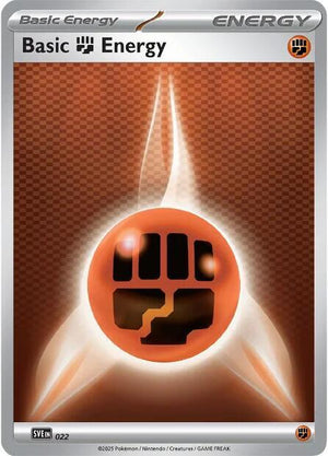 Basic Fighting Energy - 022 [SVE: Scarlet & Violet Energies]