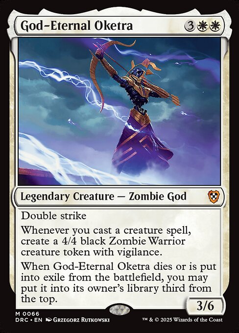God-Eternal Oketra (66) [Aetherdrift Commander]