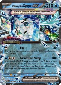 Wellspring Mask Ogerpon ex (Twilight Masquerade Stamp) (064/167) [Miscellaneous Cards and Products]