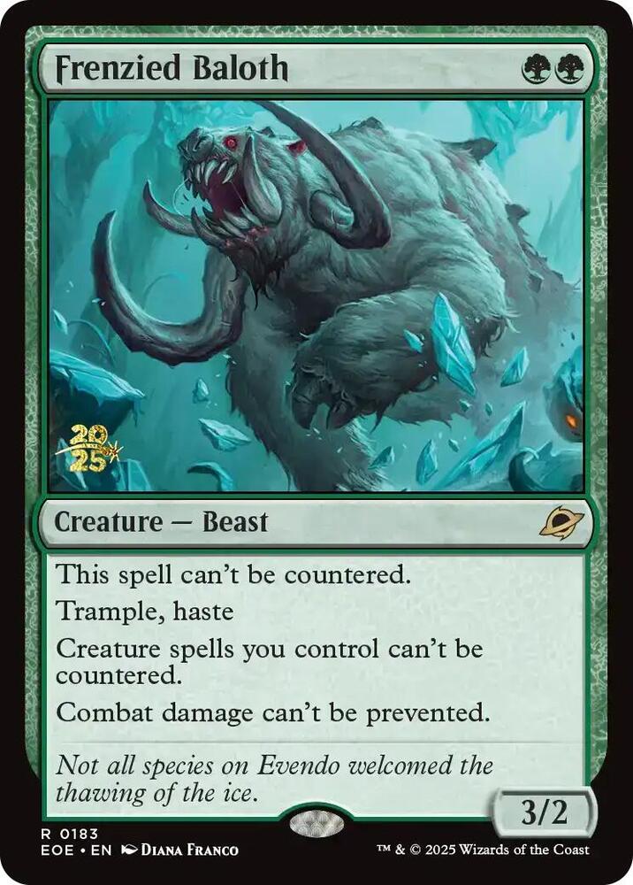 Frenzied Baloth (183) [Prerelease Cards]