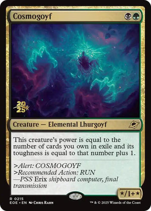 Cosmogoyf (215) [Prerelease Cards]