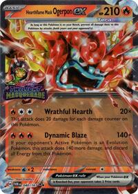 Hearthflame Mask Ogerpon ex (Twilight Masquerade Stamp) (040/167) [Miscellaneous Cards and Products]