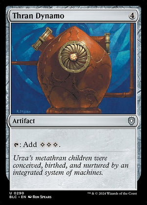 Thran Dynamo (290) [Bloomburrow Commander]
